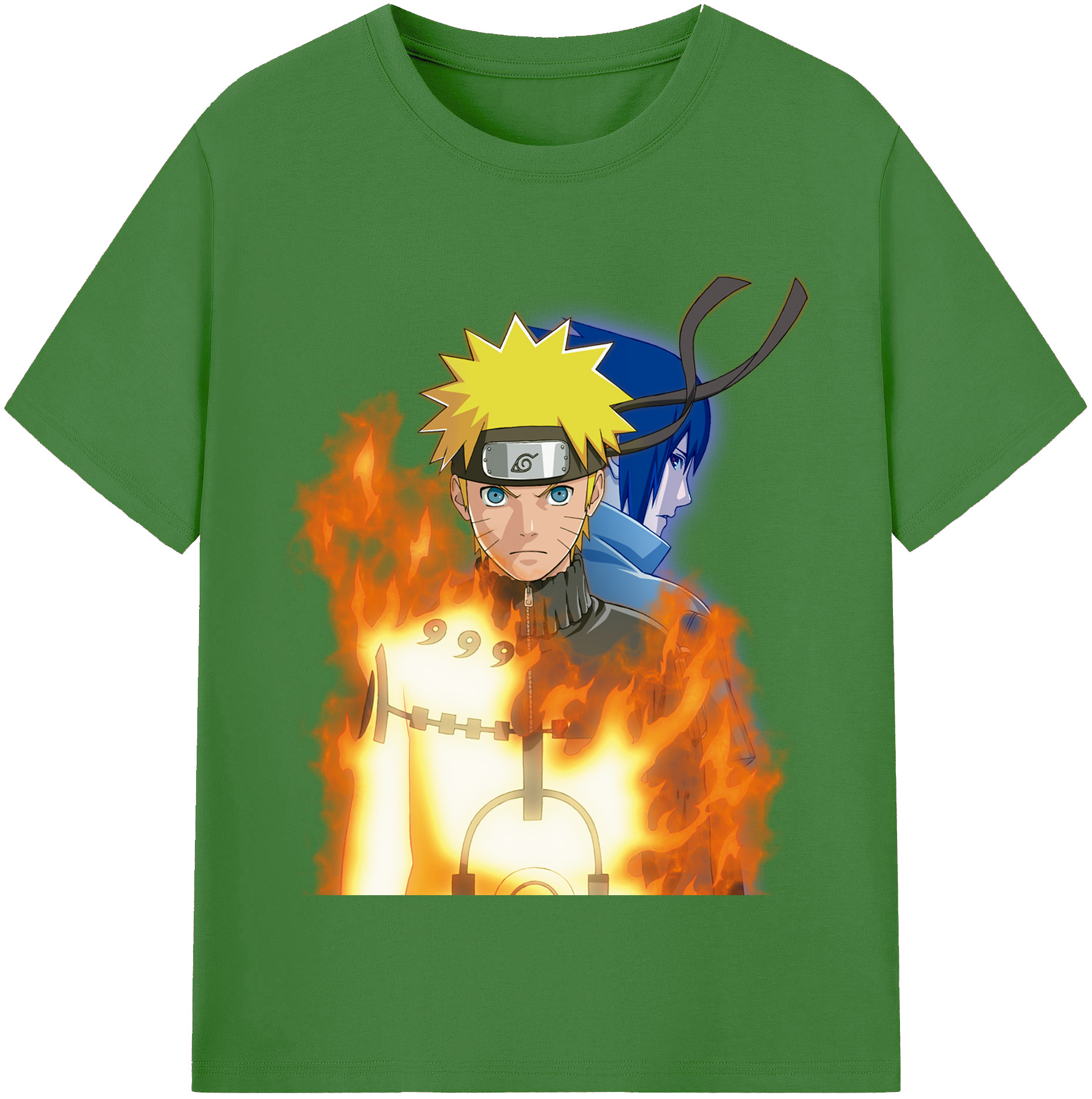 （画像用） NARUTO -ナルト- うずまき ナルト Uzumaki Naruto レディースカジュアルプリントTシャツ（綿100％）